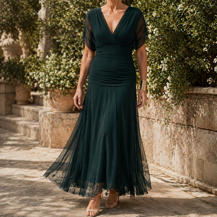Vera-Rae Draped Maxi Dress