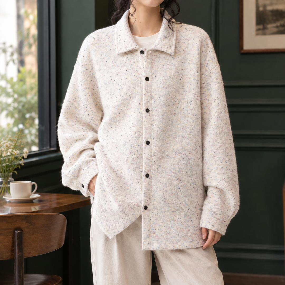 Eleanor-Claire Textured Overshirt