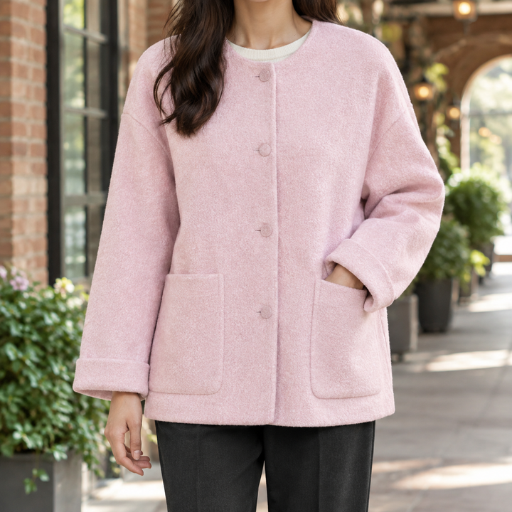 Angelique-Lane Relaxed Wool Jacket