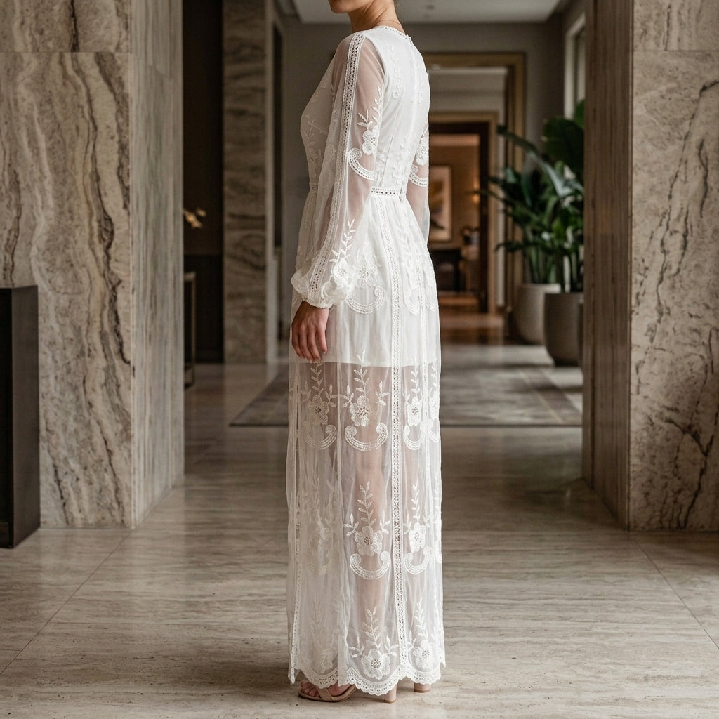 Willa Lace Maxi Dress