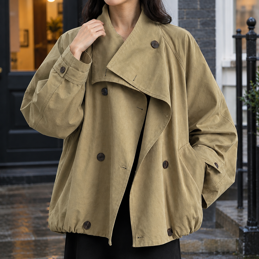 Emery-Marie Double-Breasted Jacket