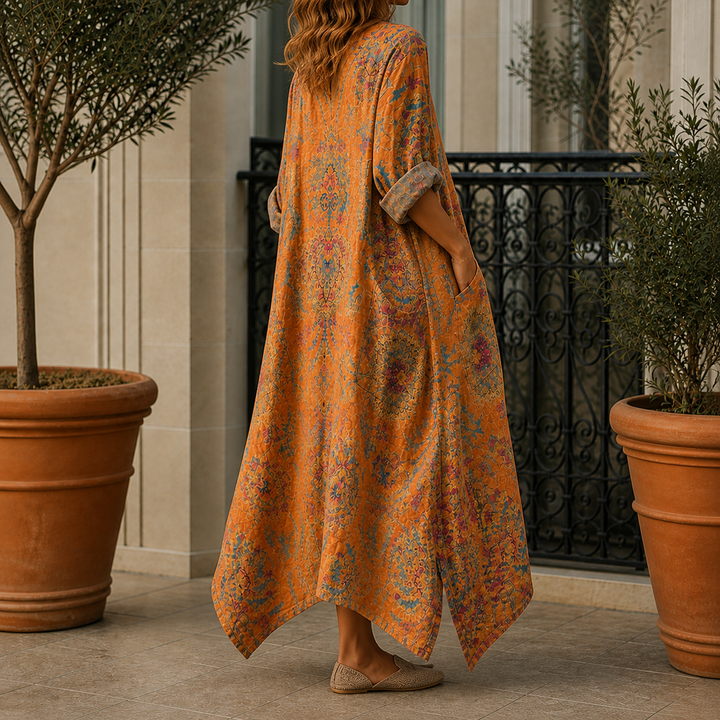 Cosima-Louise Balloon Hem Dress