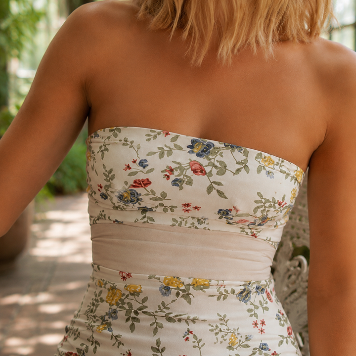 Isabella-Jane Floral Tube Dress