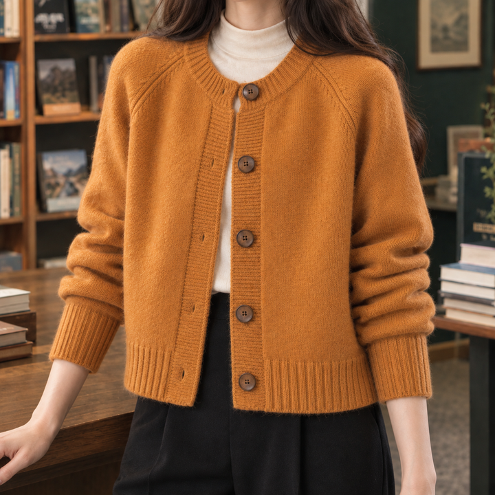Lauren Round Neck Cardigan