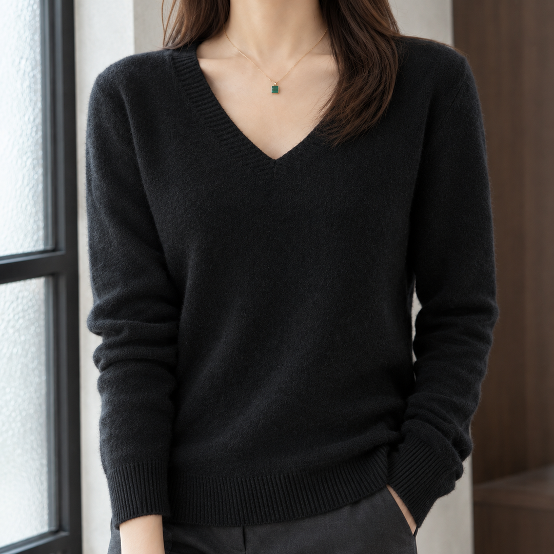 Natalie V-Neck Sweater