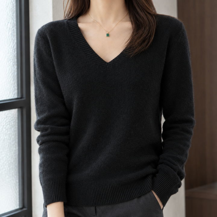 Natalie V-Neck Sweater