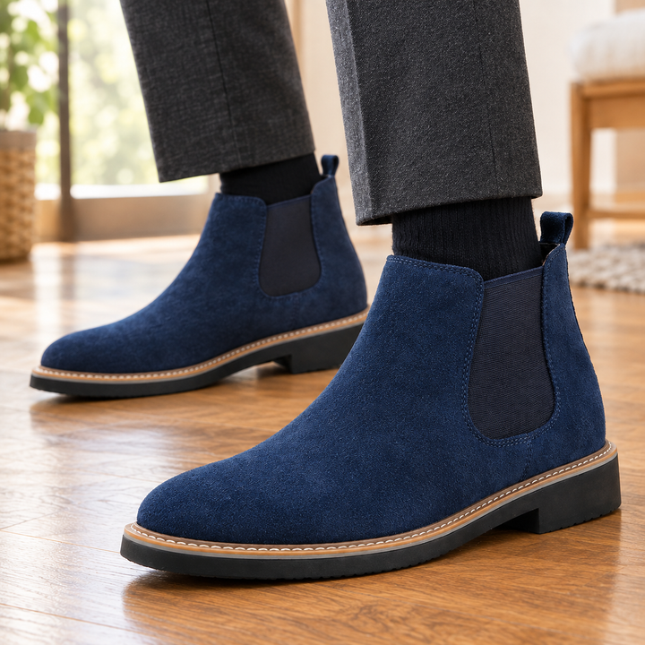 Tornabuoni-Arezzo Suede Chelsea Boots