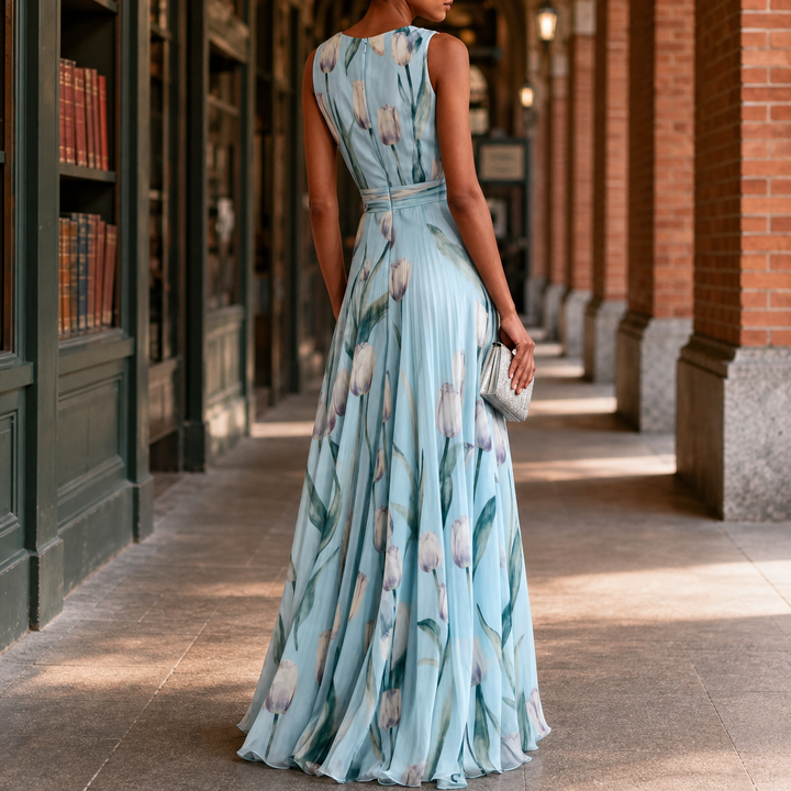 Annabel-Lane Deep V Dress