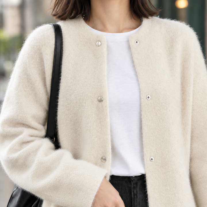 Lillian Brushed Cardigan