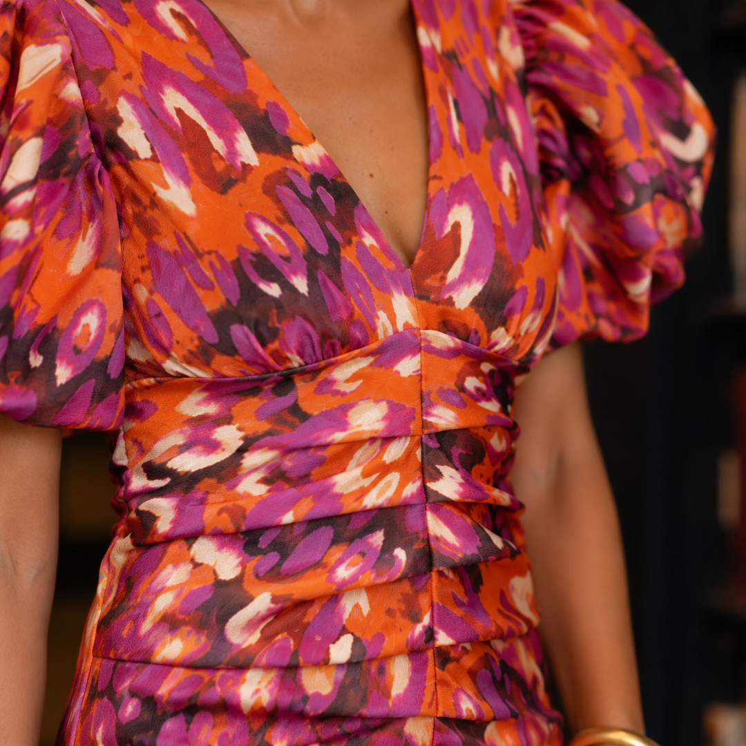 Greta-Mae V-Neck Dress