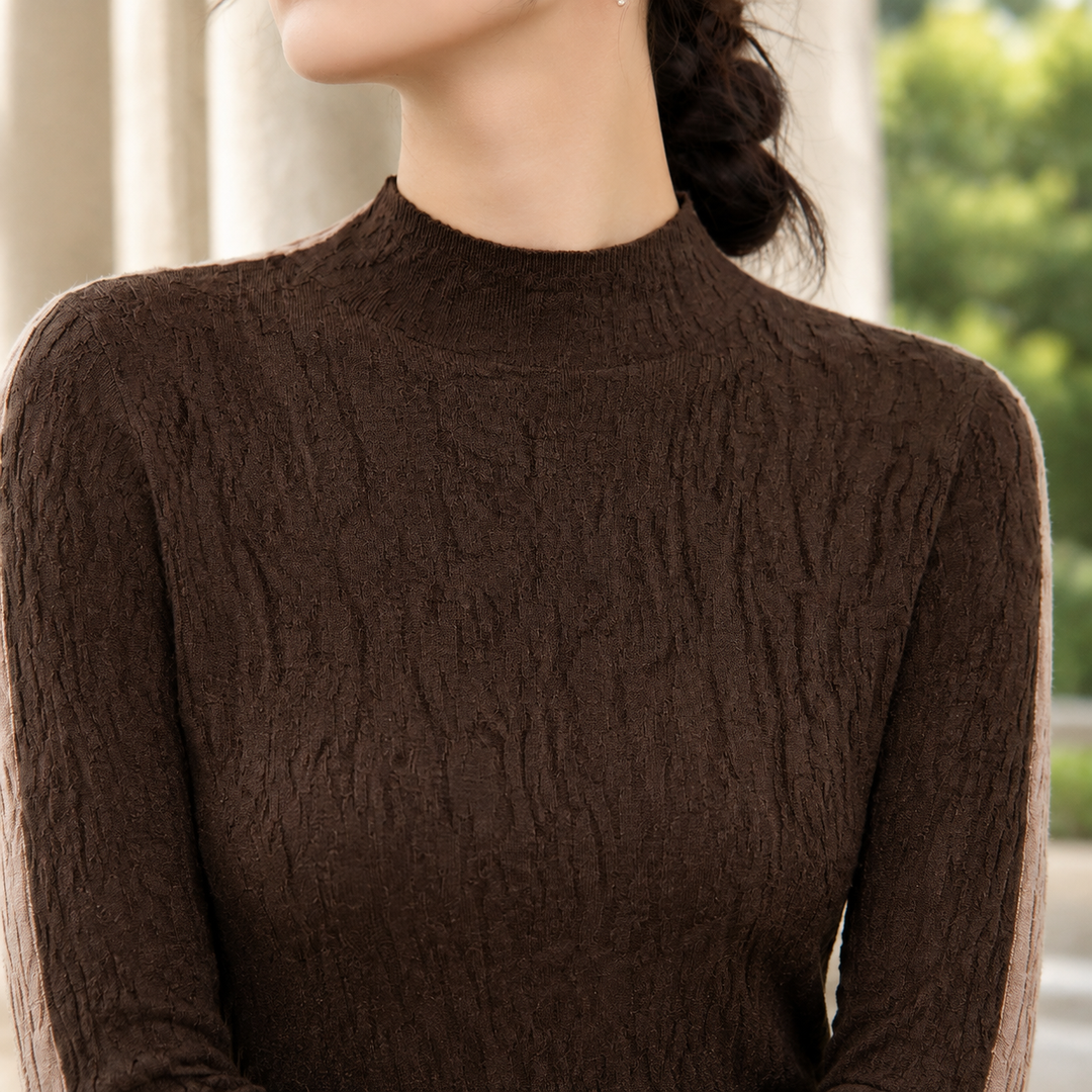 Valentina-Lane Textured Sweater