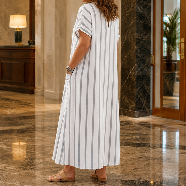 Tallulah Striped Maxi Dress