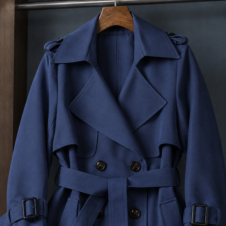 Ancelin-Grace Belted Overcoat