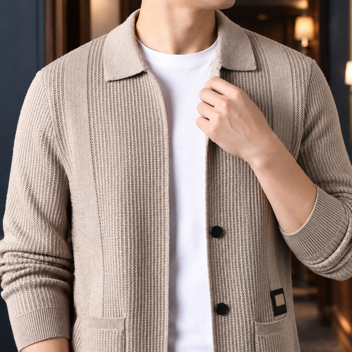 Emilio Collared Cardigan