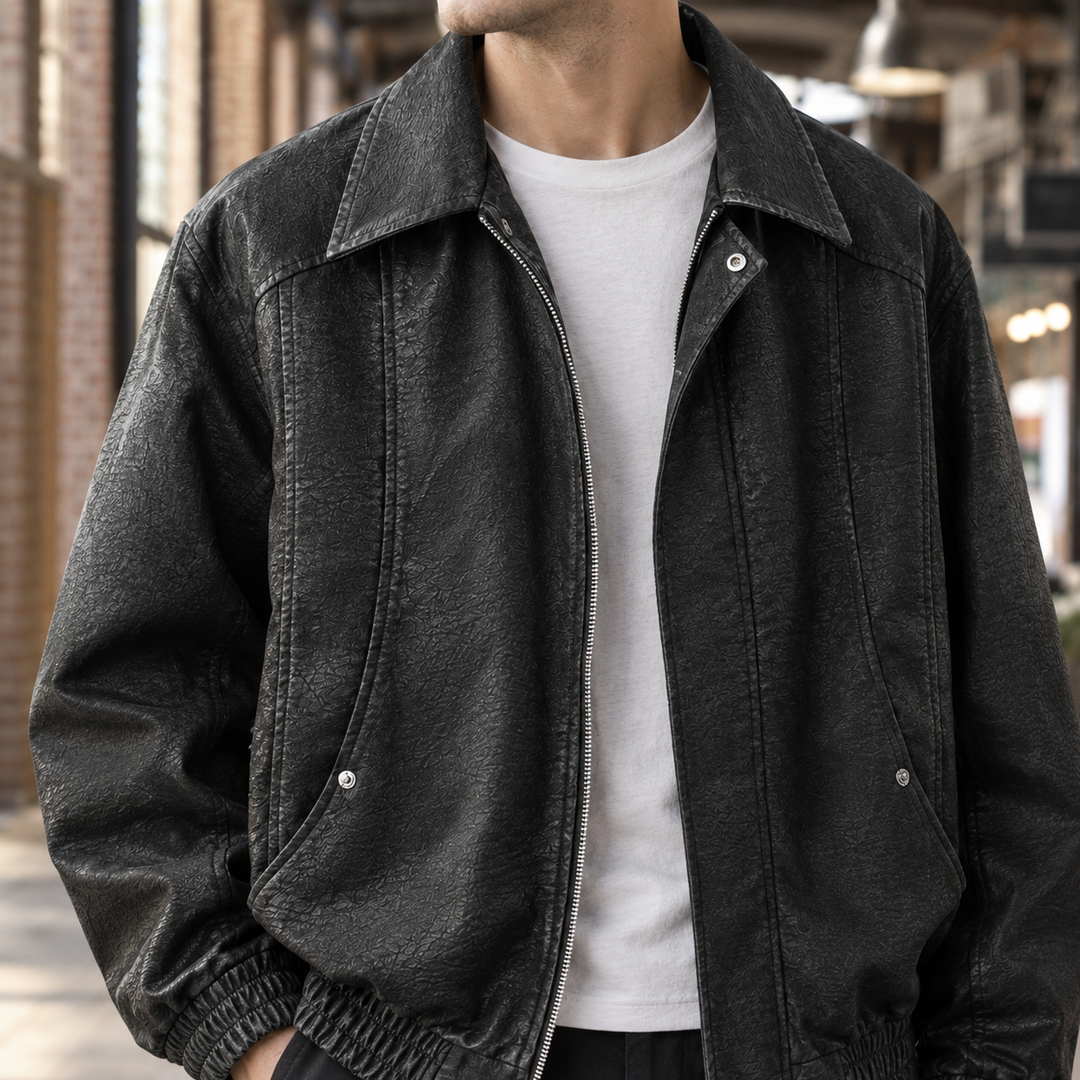 Austin Leather-Look Jacket