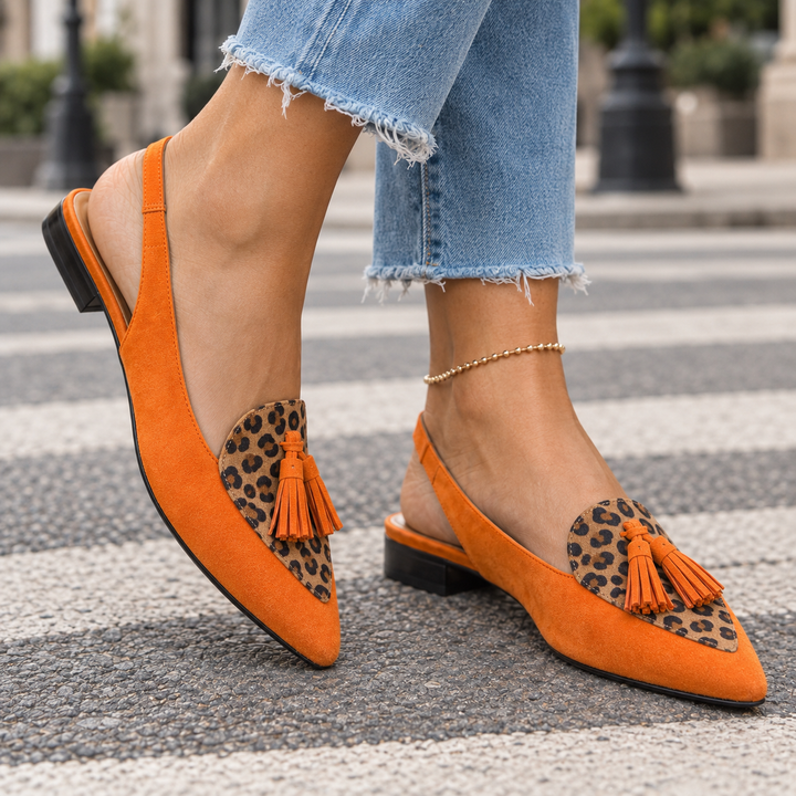 Rimini Tassel Slingbacks