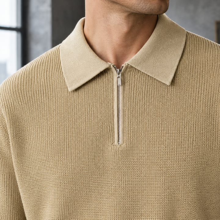 Douglas Half Zip Sweater