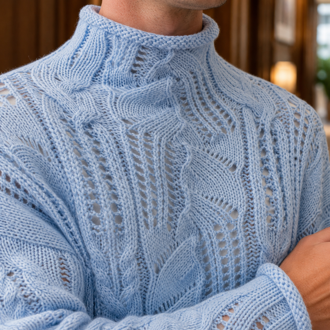 Valentin Openwork Sweater