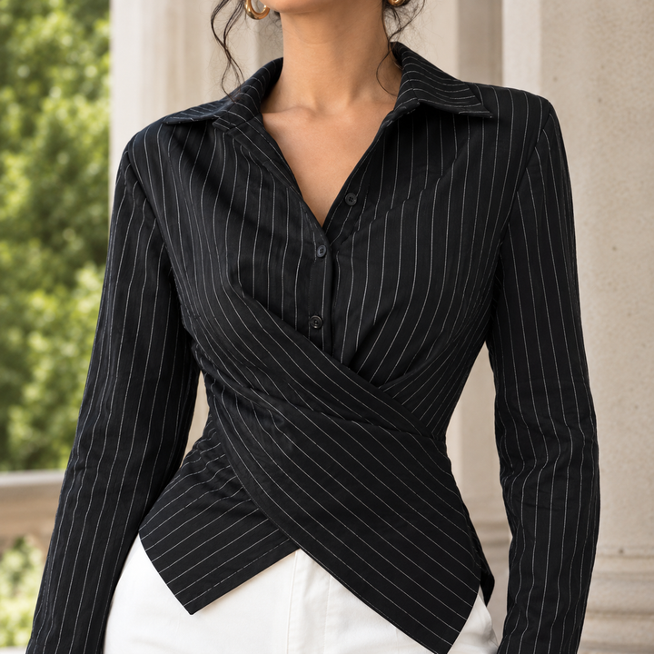 Carina-Eve Wrap Shirt