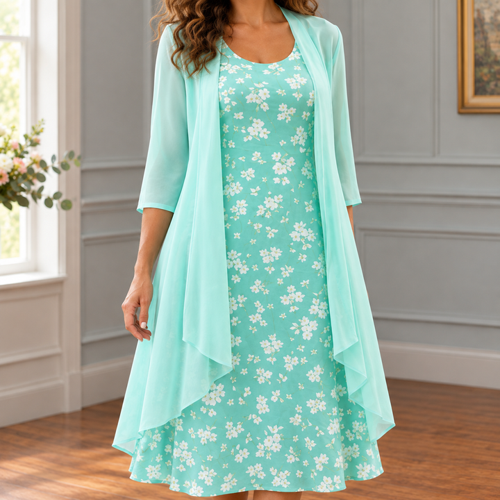 Helena-Rose Floral Dress Set