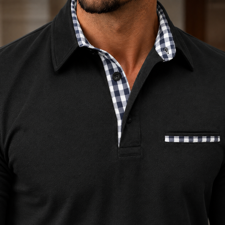 Jay Contrast Polo