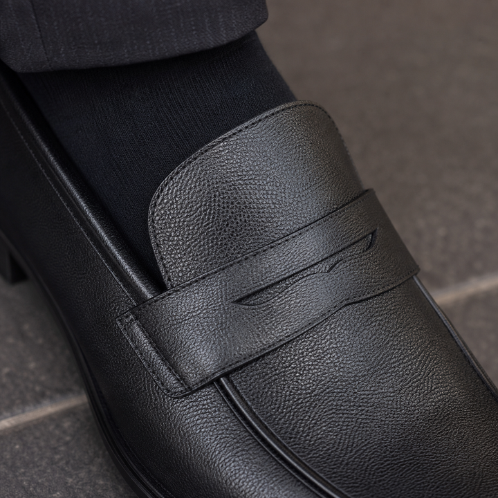 Calvino-Napoli Leather Loafers