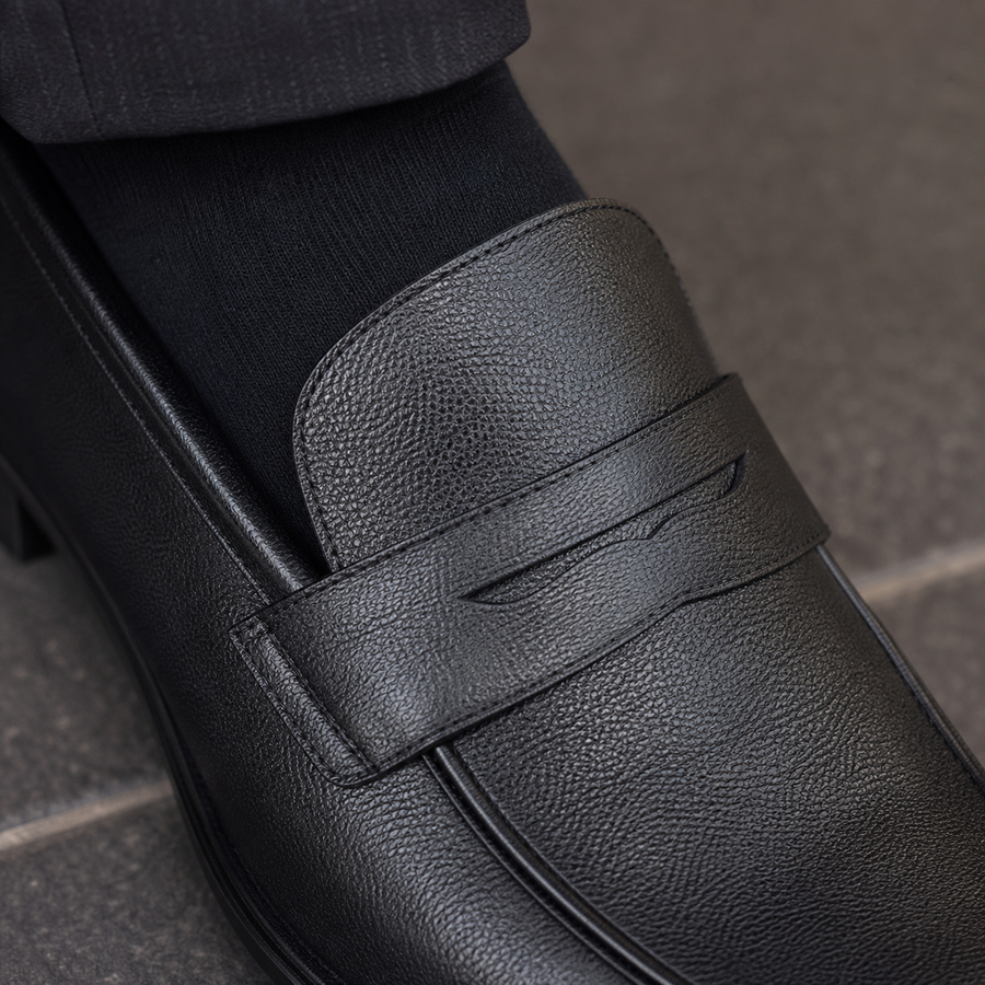 Calvino-Napoli Leather Loafers
