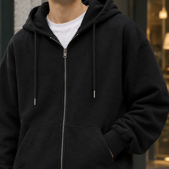 Dylan Relaxed Zip Hoodie