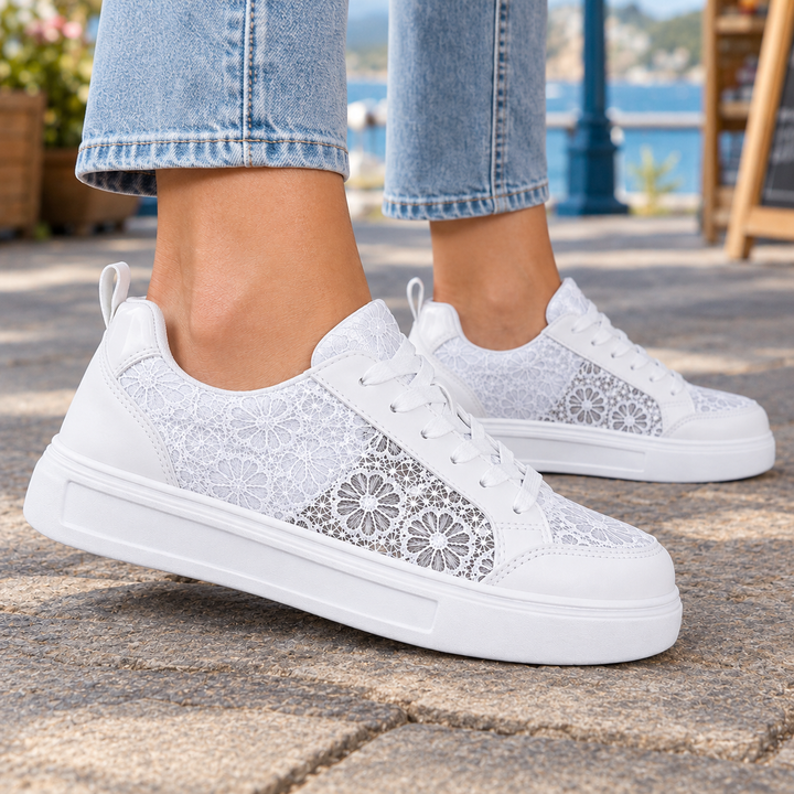 Ricciardi Floral Sneakers
