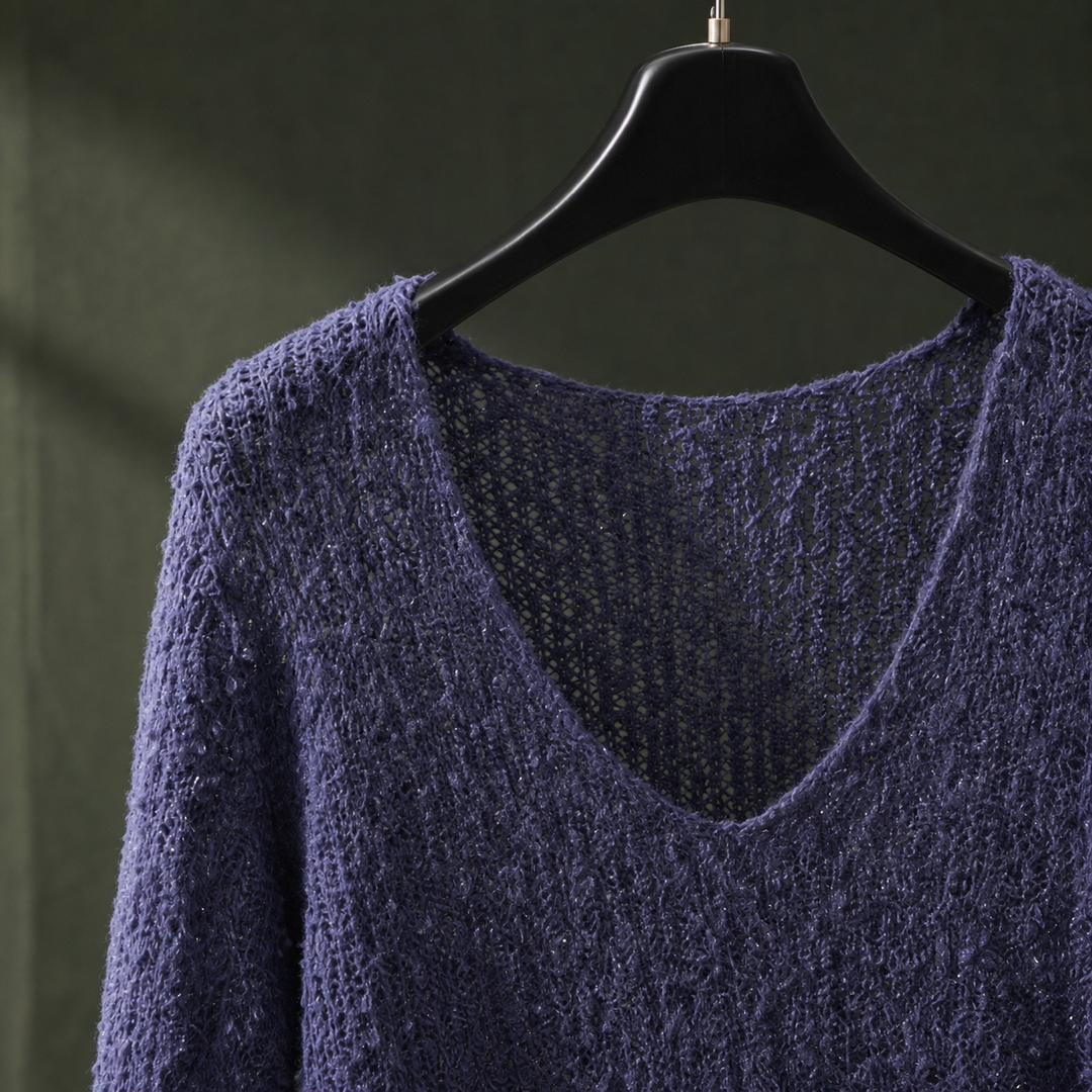 Marlene-Jane Open Knit Sweater