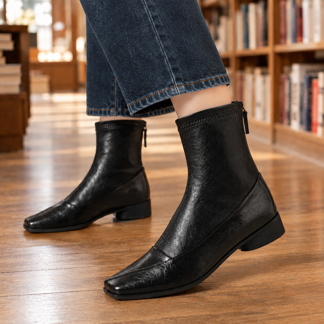Tiepolo-Volo Square Toe Boots