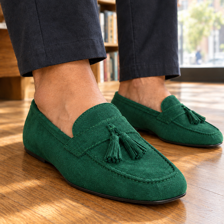 Taranto-Milano Suede Loafers