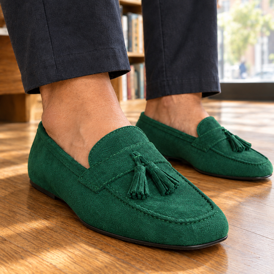 Taranto-Milano Suede Loafers