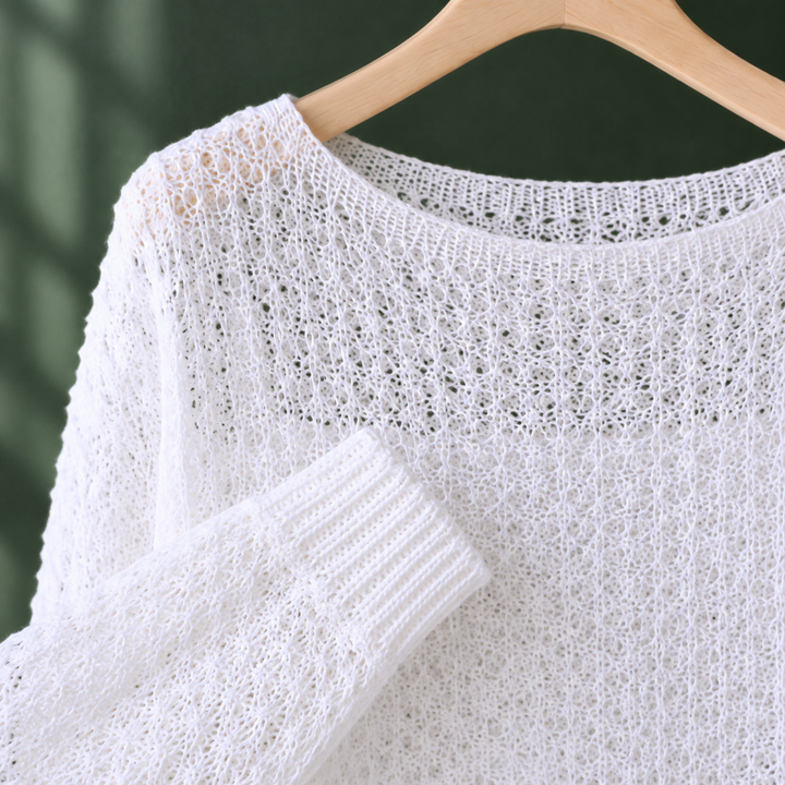 Lara-Jade Openwork Sweater