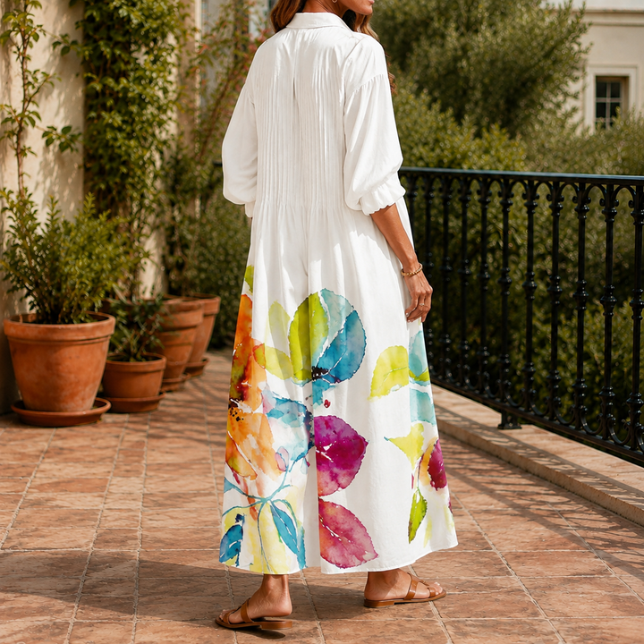 Yvette-Eve Button Front Dress