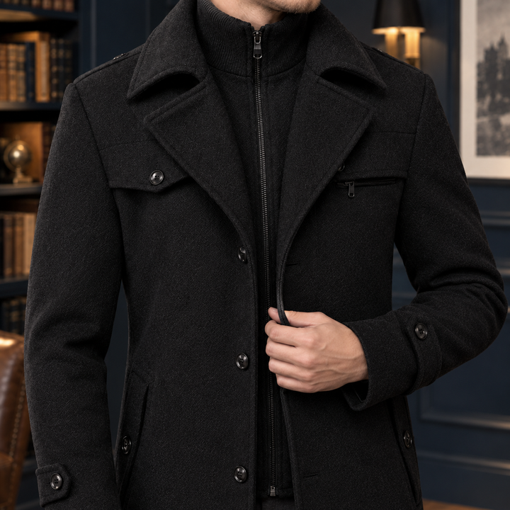 Vaughn Double Collar Coat