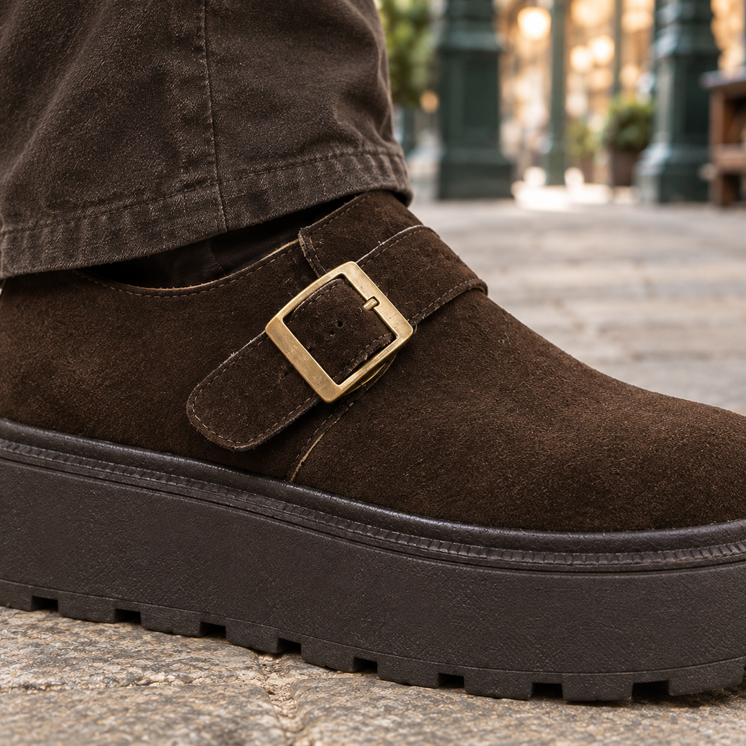 Sabatini Platform Monk Shoes