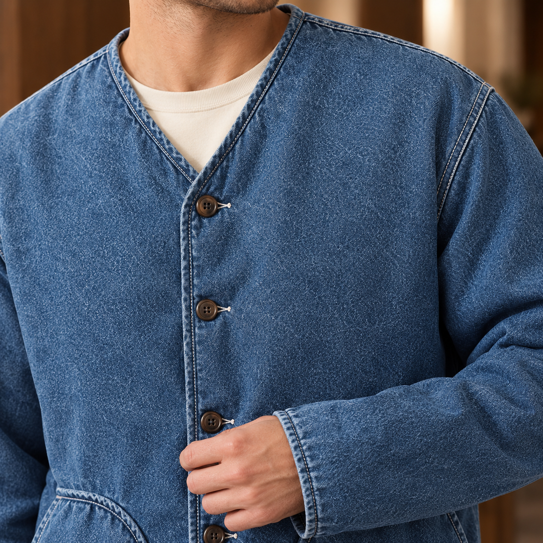 Romano Washed Denim Jacket