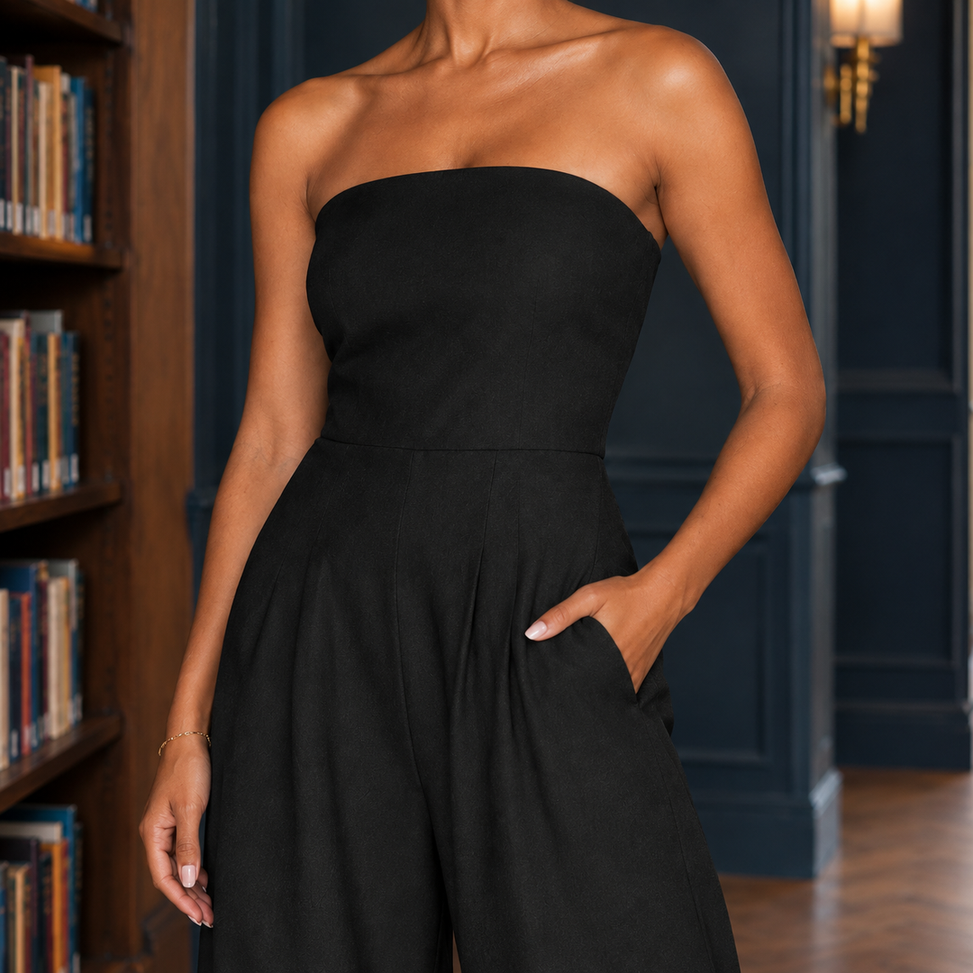 Celandine Strapless Jumpsuit
