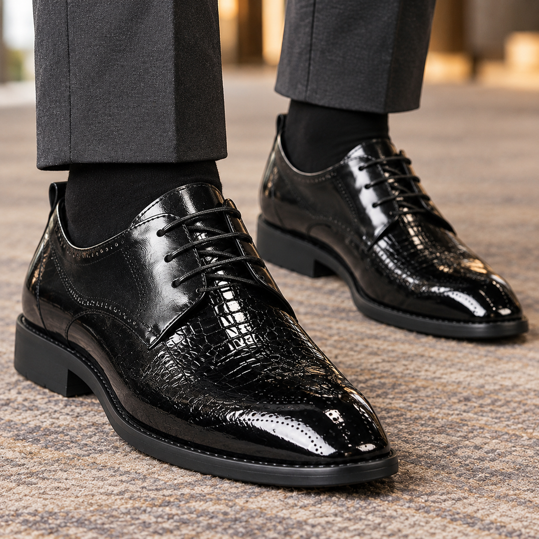 Bellagio-Como Leather Derby Shoes