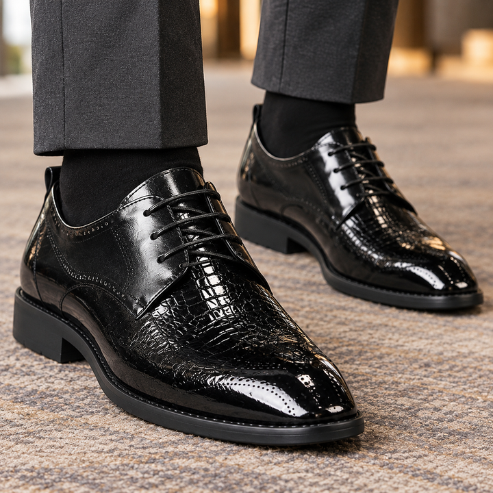 Bellagio-Como Leather Derby Shoes