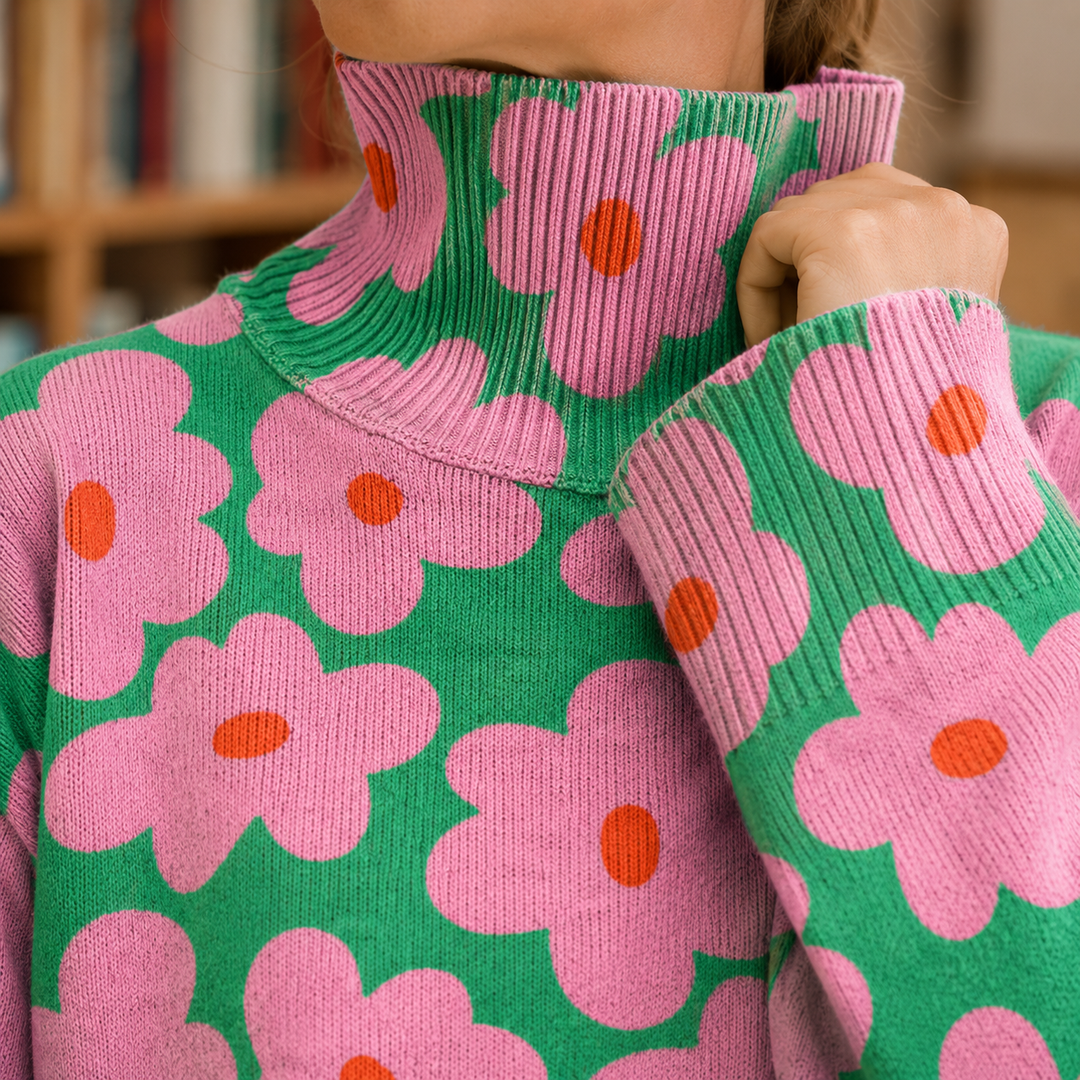 Mireille-Jane Floral Sweater