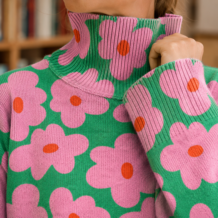 Mireille-Jane Floral Sweater