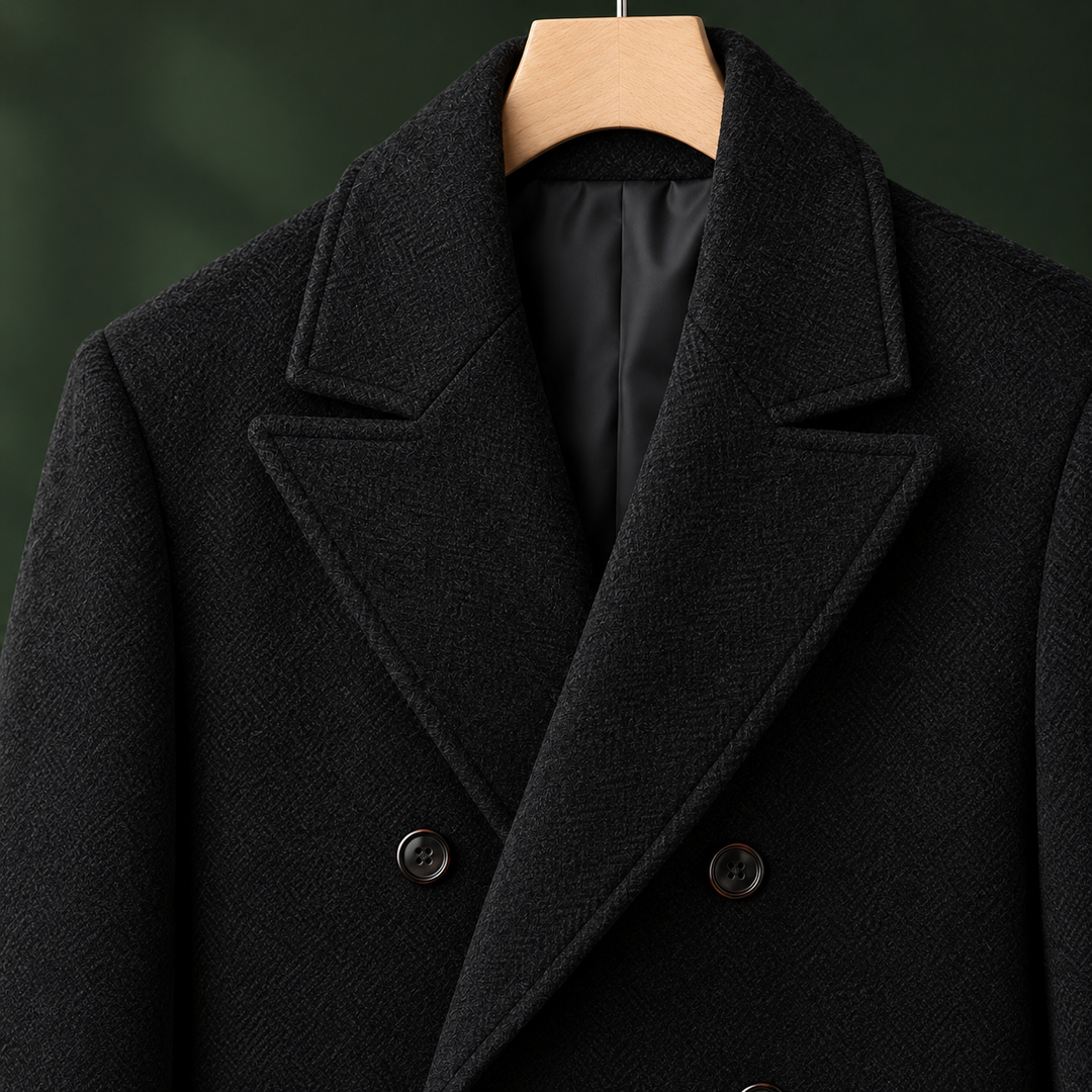 Wilder Double-Breasted Overcoat