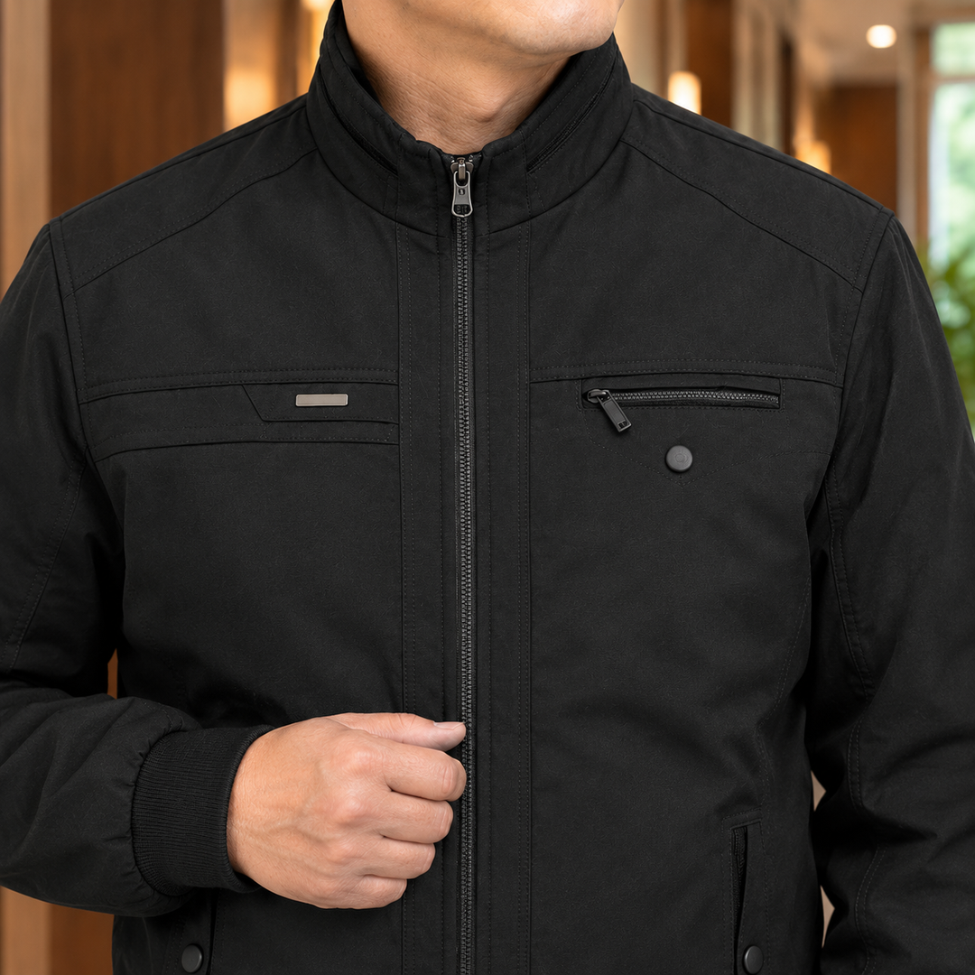 Hubert Stand Collar Jacket