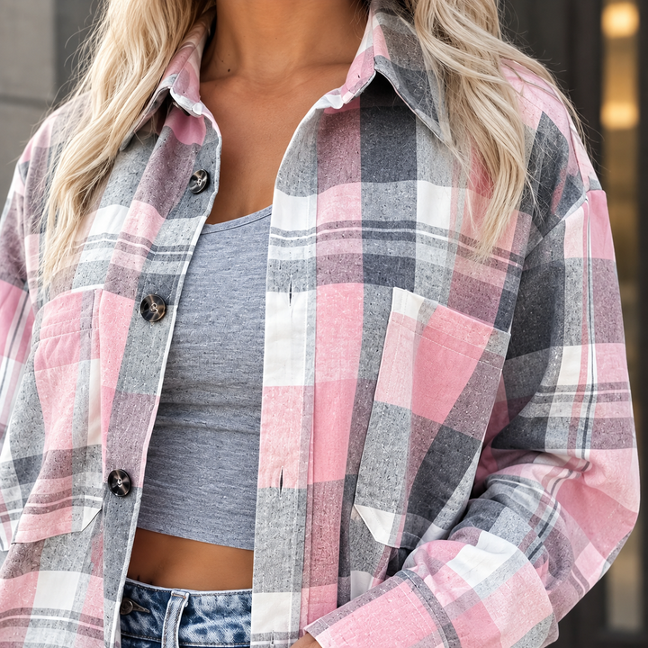 Tessa-Louise Plaid Overshirt