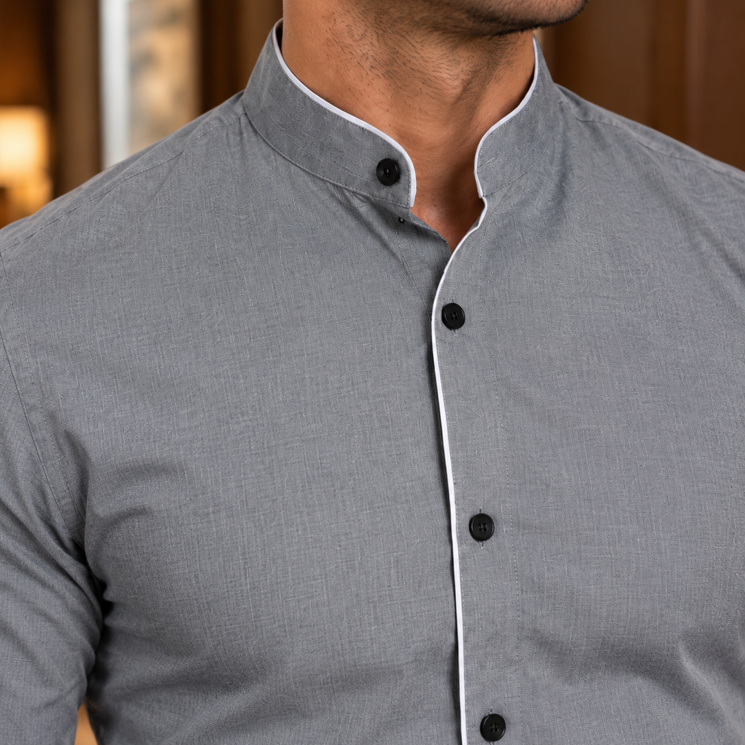 Zephyrin Band Collar Shirt