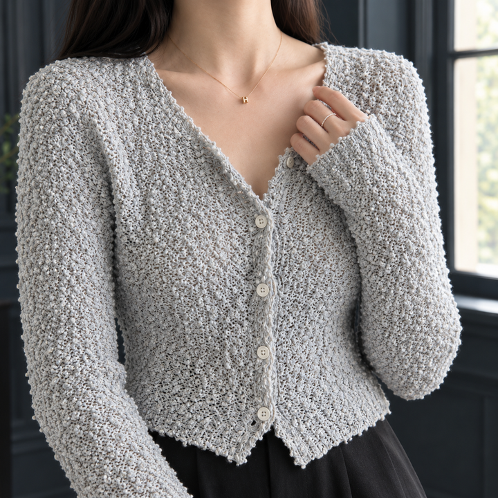 Faith Textured Cardigan