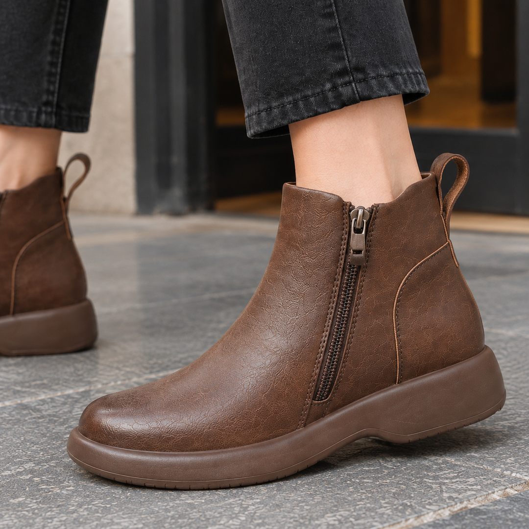 Mazzanti Leather Ankle Boots
