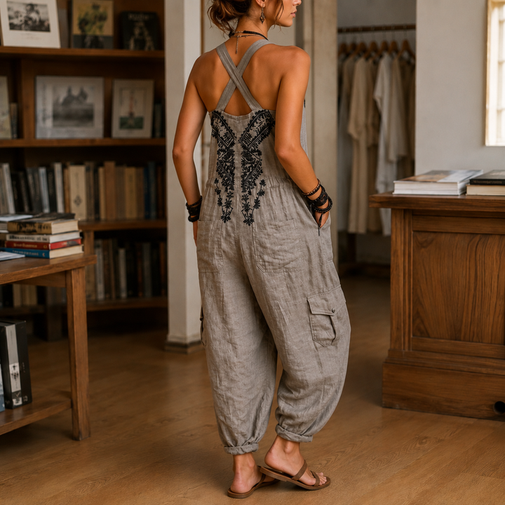 Vivienne V Neck Jumpsuit